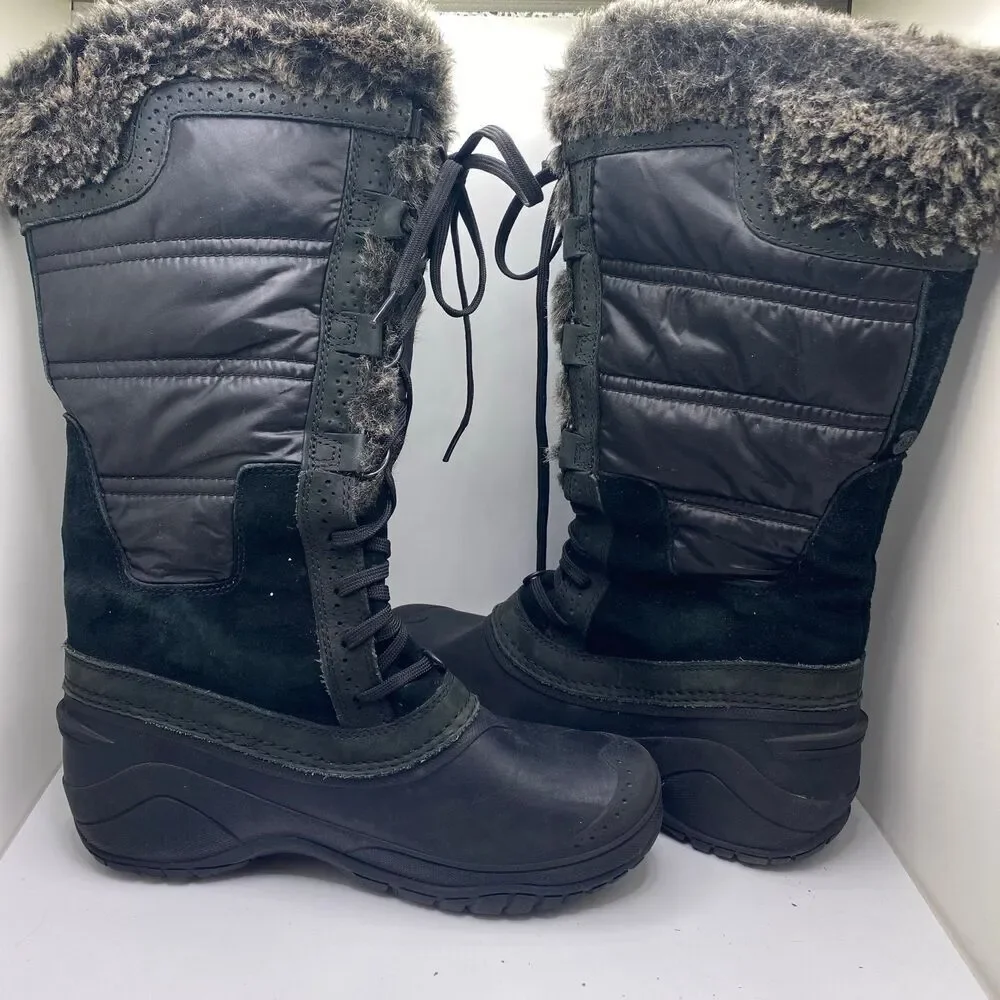 North Face Insulated Waterproof Winter Boots Size 6.5